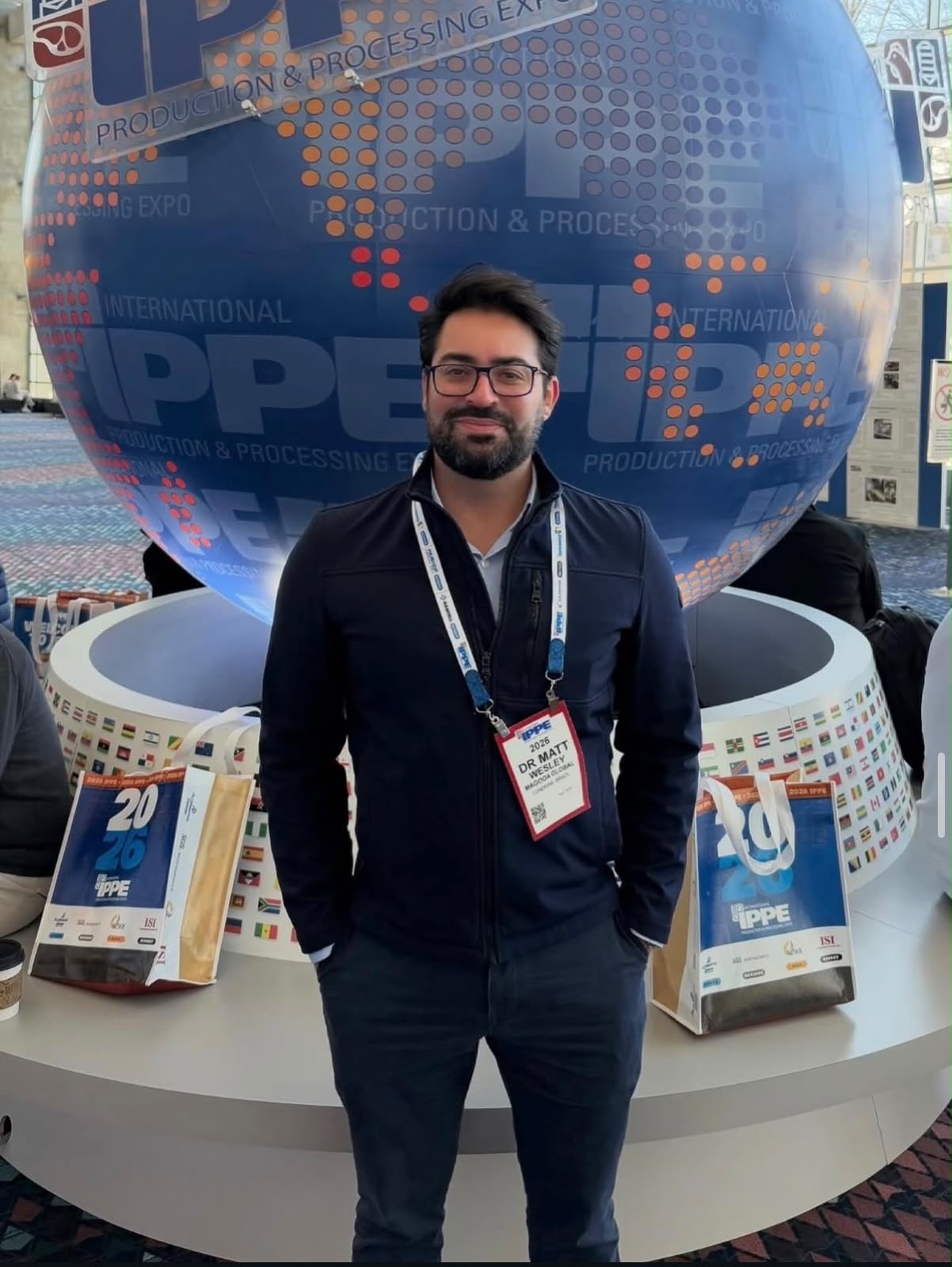 Matheus na feira internacional IPPE